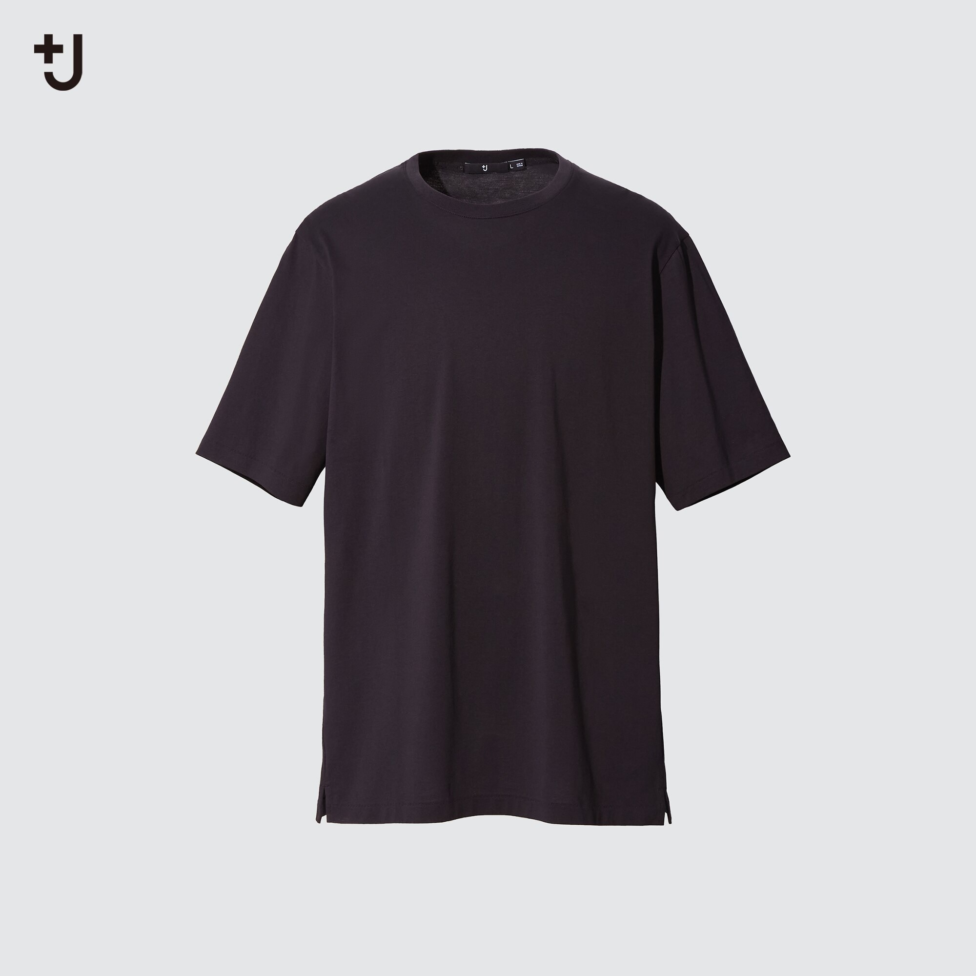 uniqlo men's black t shirt