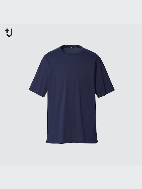 +J Supima® Cotton Relaxed-Fit Crew Neck T-Shirt