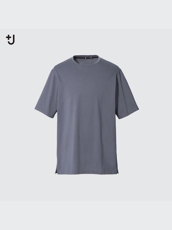+J Supima® Cotton Relaxed-Fit Crew Neck T-Shirt