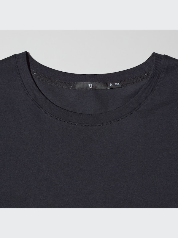 +J Supima® Cotton Crew Neck Long-Sleeve T-Shirt