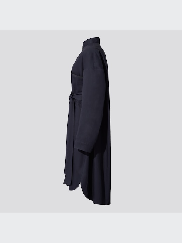 +J Long-Sleeve Shirt Dress