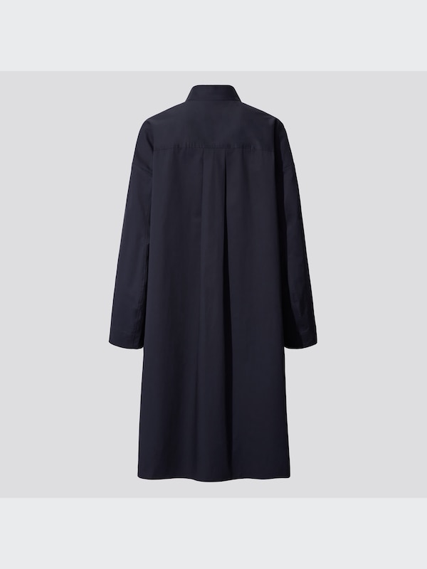 +J Long-Sleeve Shirt Dress