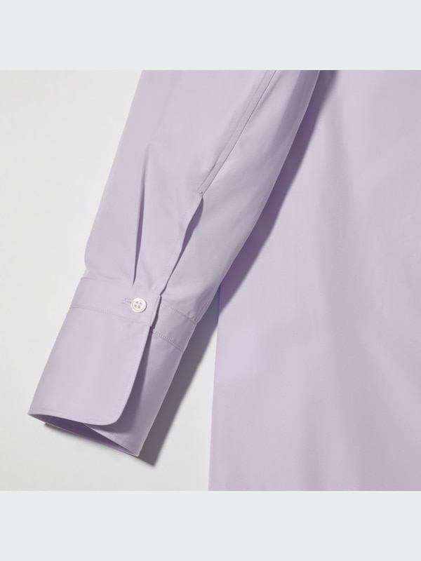 Supima® Cotton Stand Collar Long-Sleeve Shirt