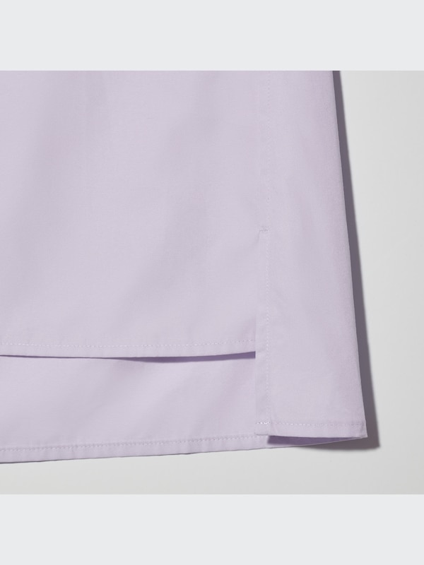 Supima® Cotton Stand Collar Long-Sleeve Shirt