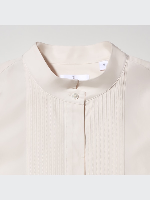 Supima® Cotton Tucked Long-Sleeve Shirt