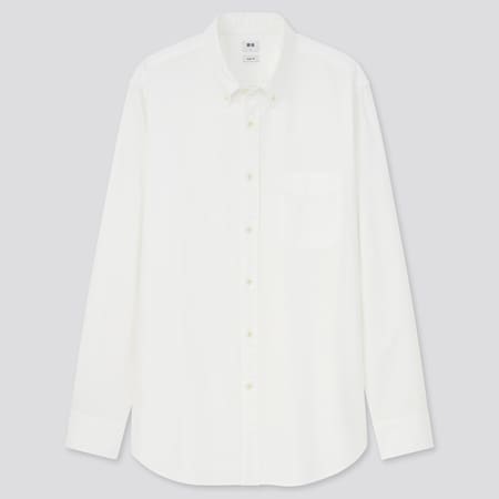 Men Slim Fit Oxford Shirt (Button-Down Collar)