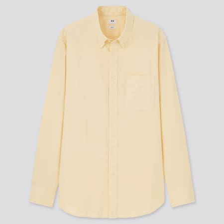 Men Slim Fit Oxford Shirt (Button-Down Collar)