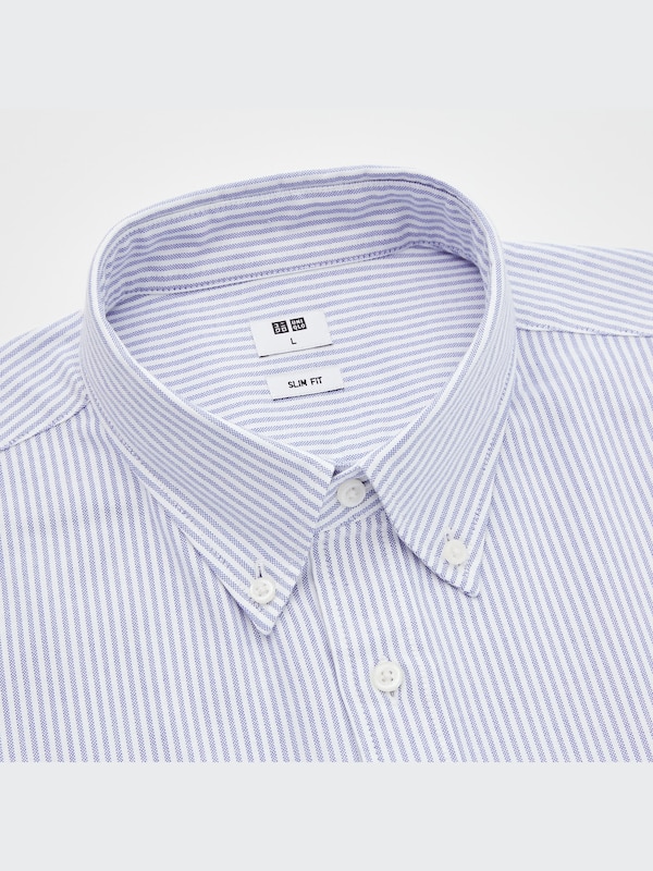 Oxford Slim Shirt | Striped