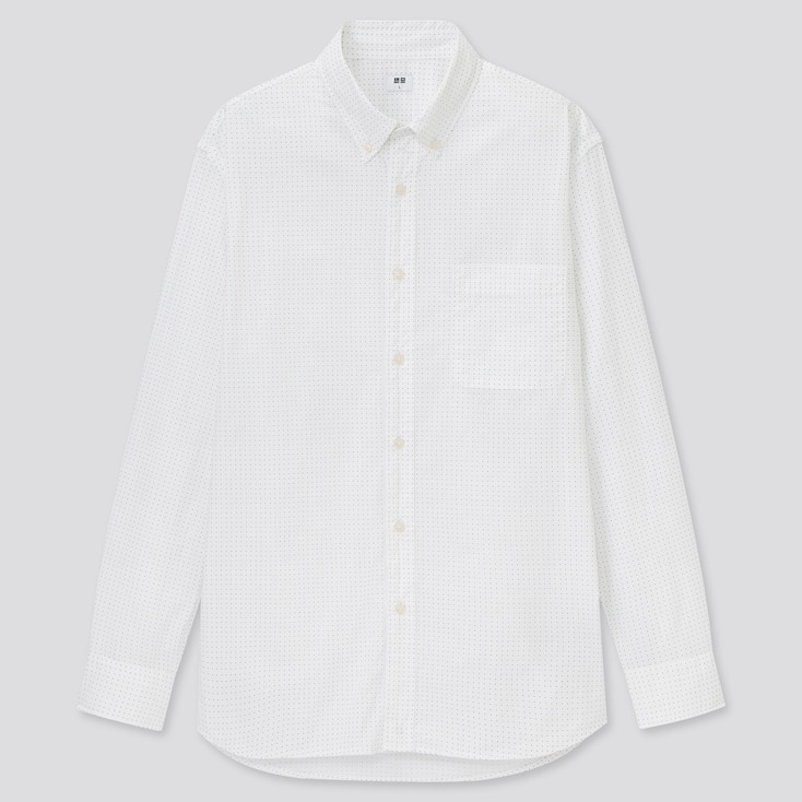 UNIQLO Slim Fit Striped Oxford Shirt (Button-Down Collar) | StyleHint