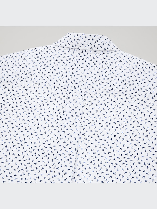Extra Fine Cotton Broadcloth Short-Sleeve Shirt