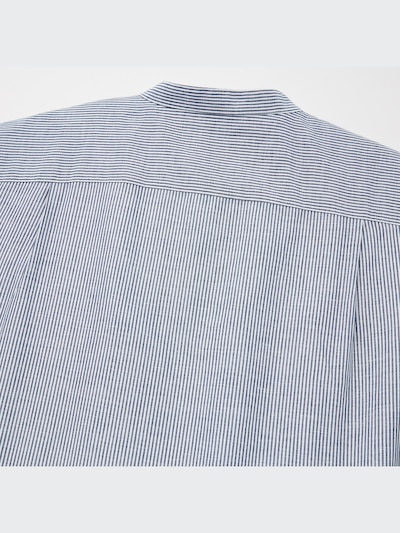 Linen Cotton Short-Sleeve Shirt