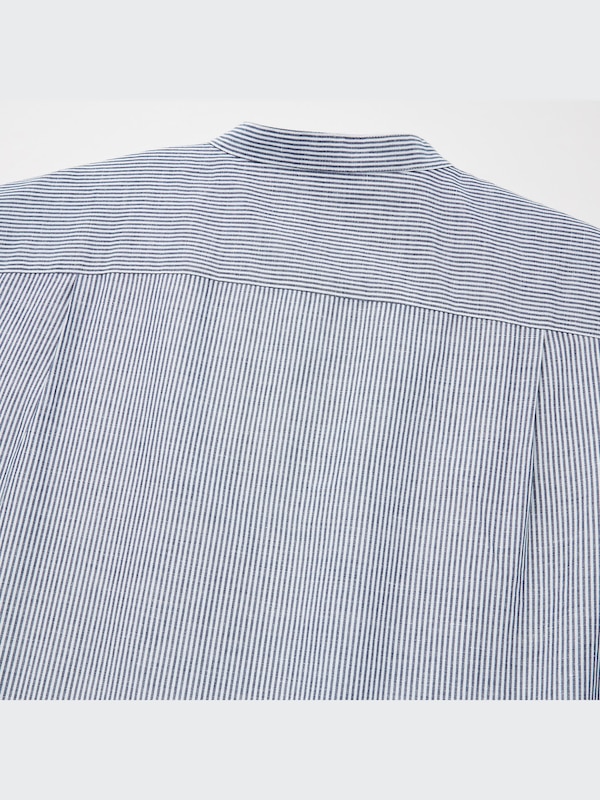 Linen Cotton Short-Sleeve Shirt