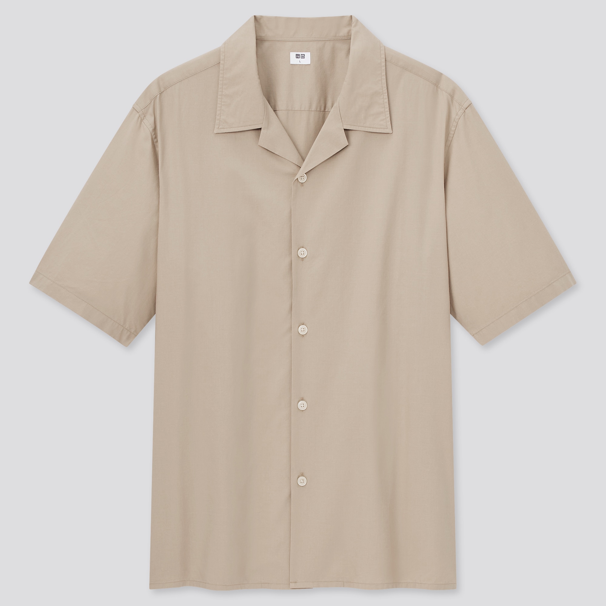 Open Collar Short-Sleeve Shirt | UNIQLO US