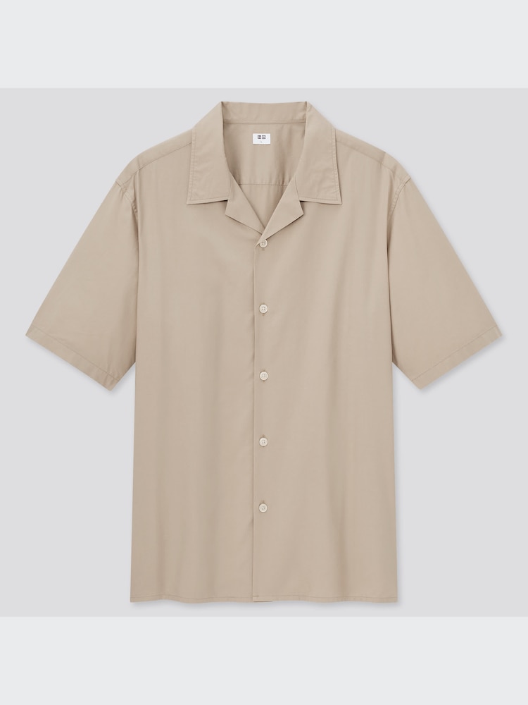 Open Collar Short-Sleeve Shirt | UNIQLO US