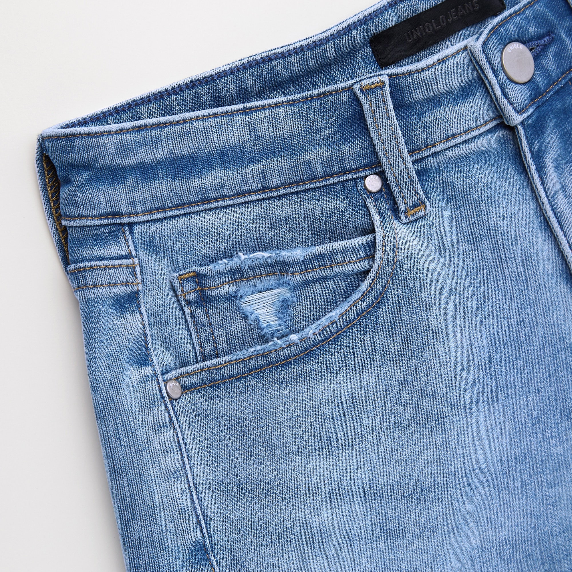 Women Ultra Stretch Denim Shorts | UNIQLO UK