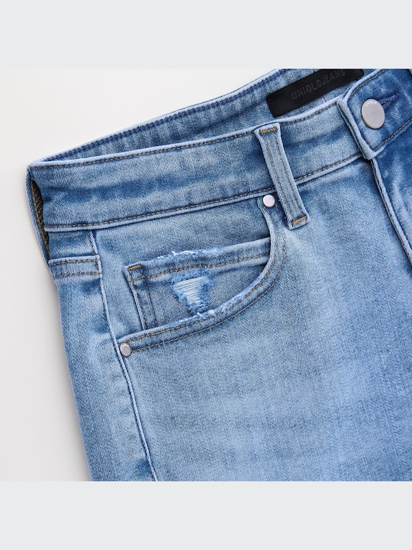 Ultra Stretch Denim Shorts