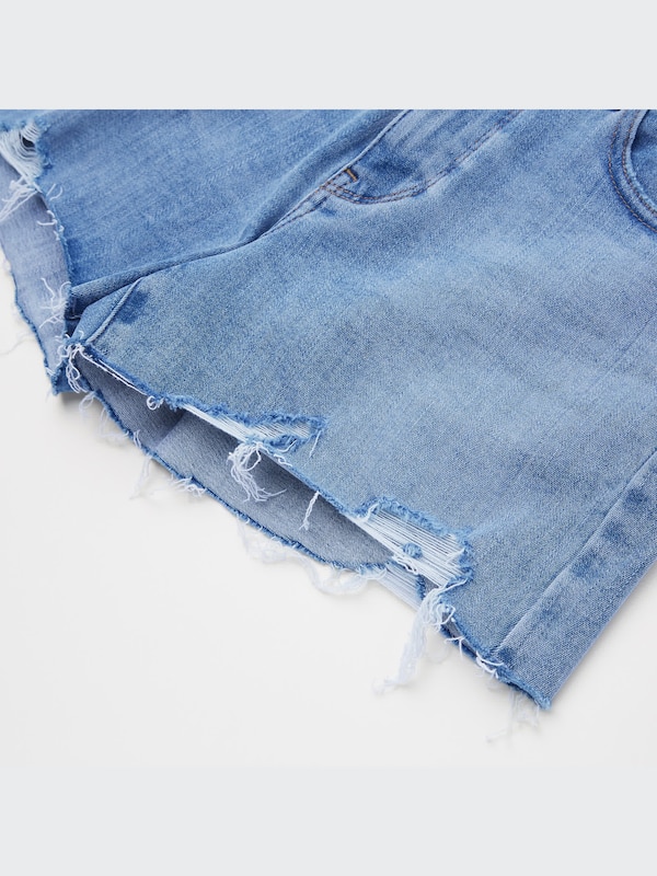 Ultra Stretch Denim Shorts
