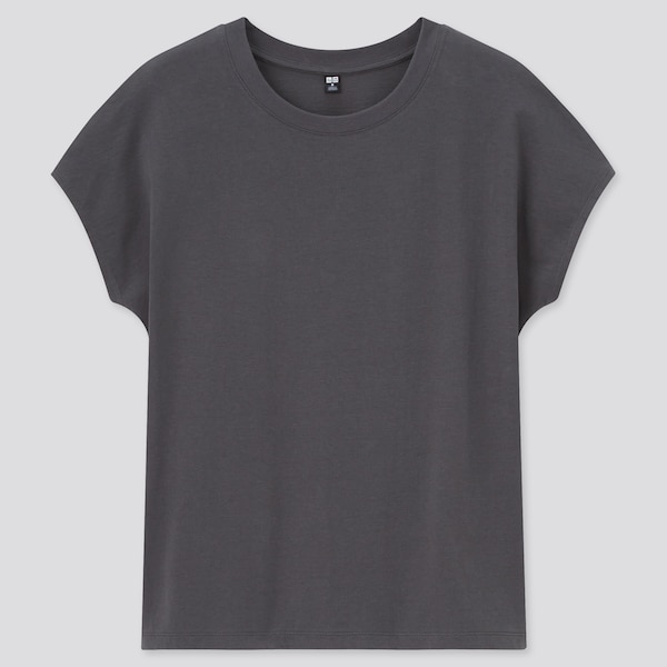 Smooth Cotton French Sleeve T-Shirt | UNIQLO US