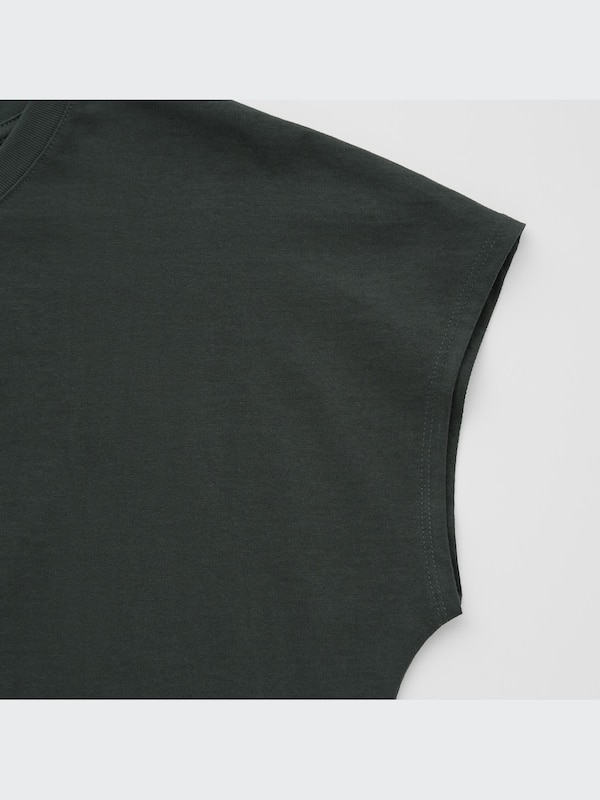 Smooth Cotton French Sleeve T-Shirt