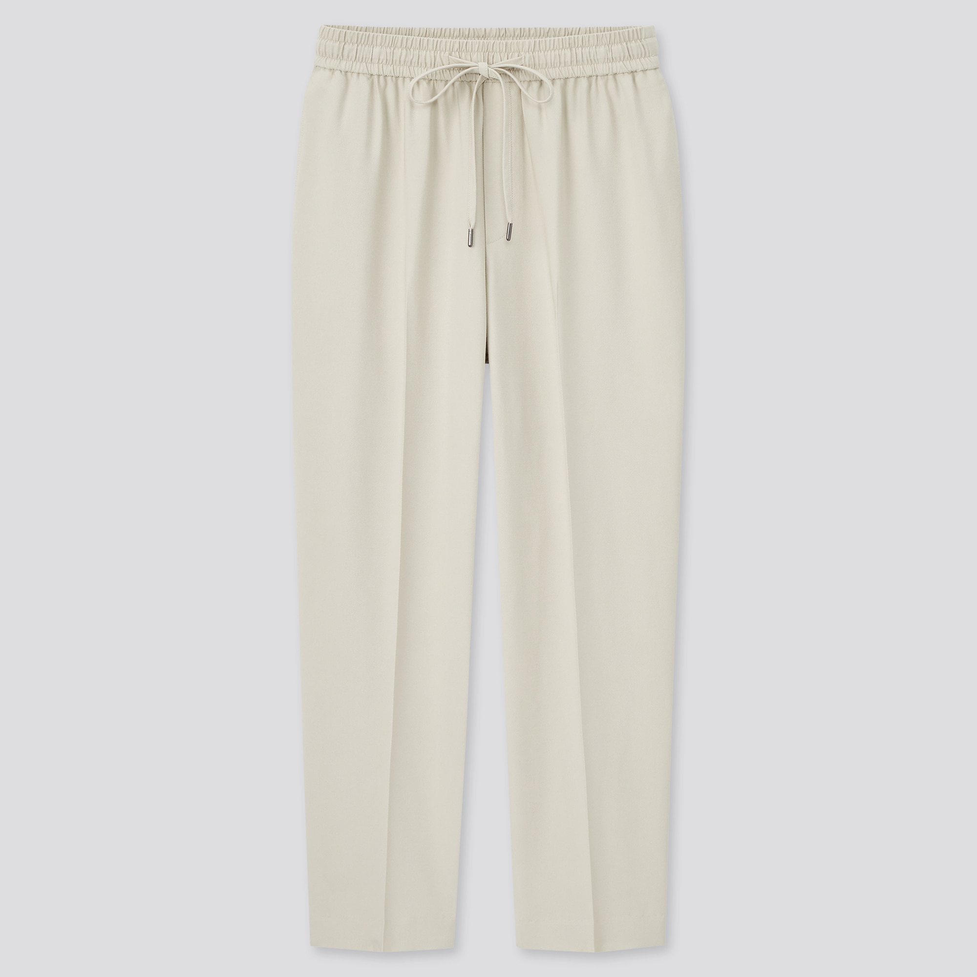 uniqlo drape relaxed tapered ankle pants