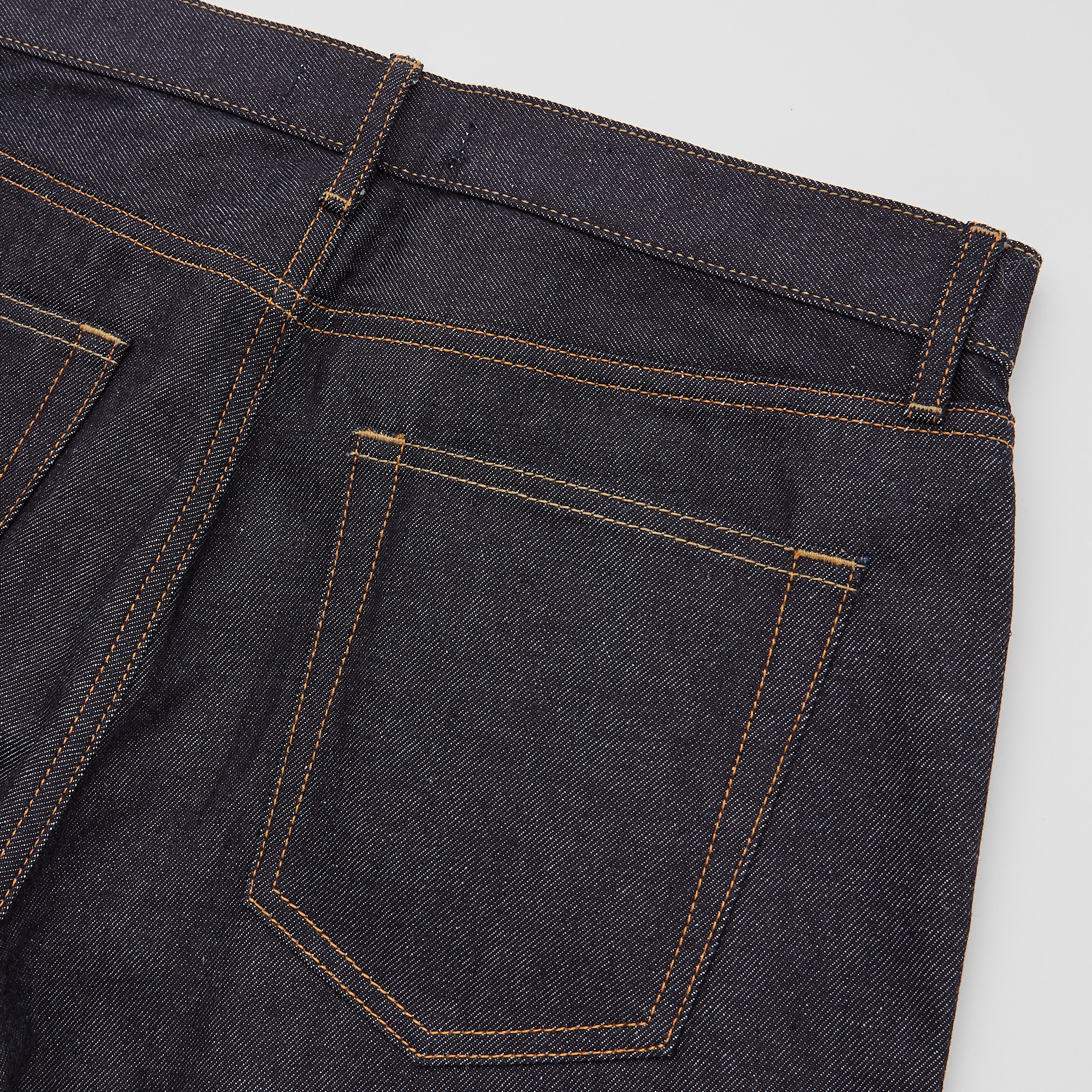 Men Selvedge Regular Fit Straight Leg Jeans | UNIQLO UK