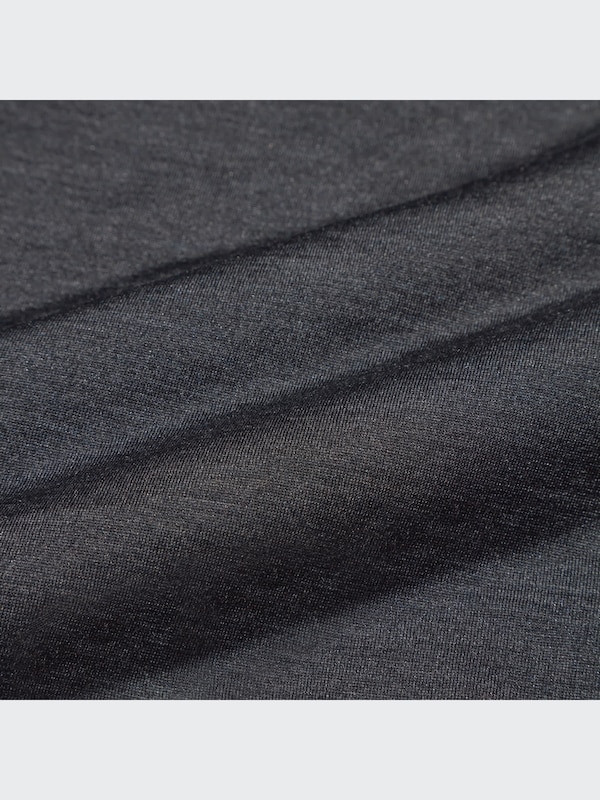 Silk Jersey Crew Neck Long-Sleeve T-Shirt