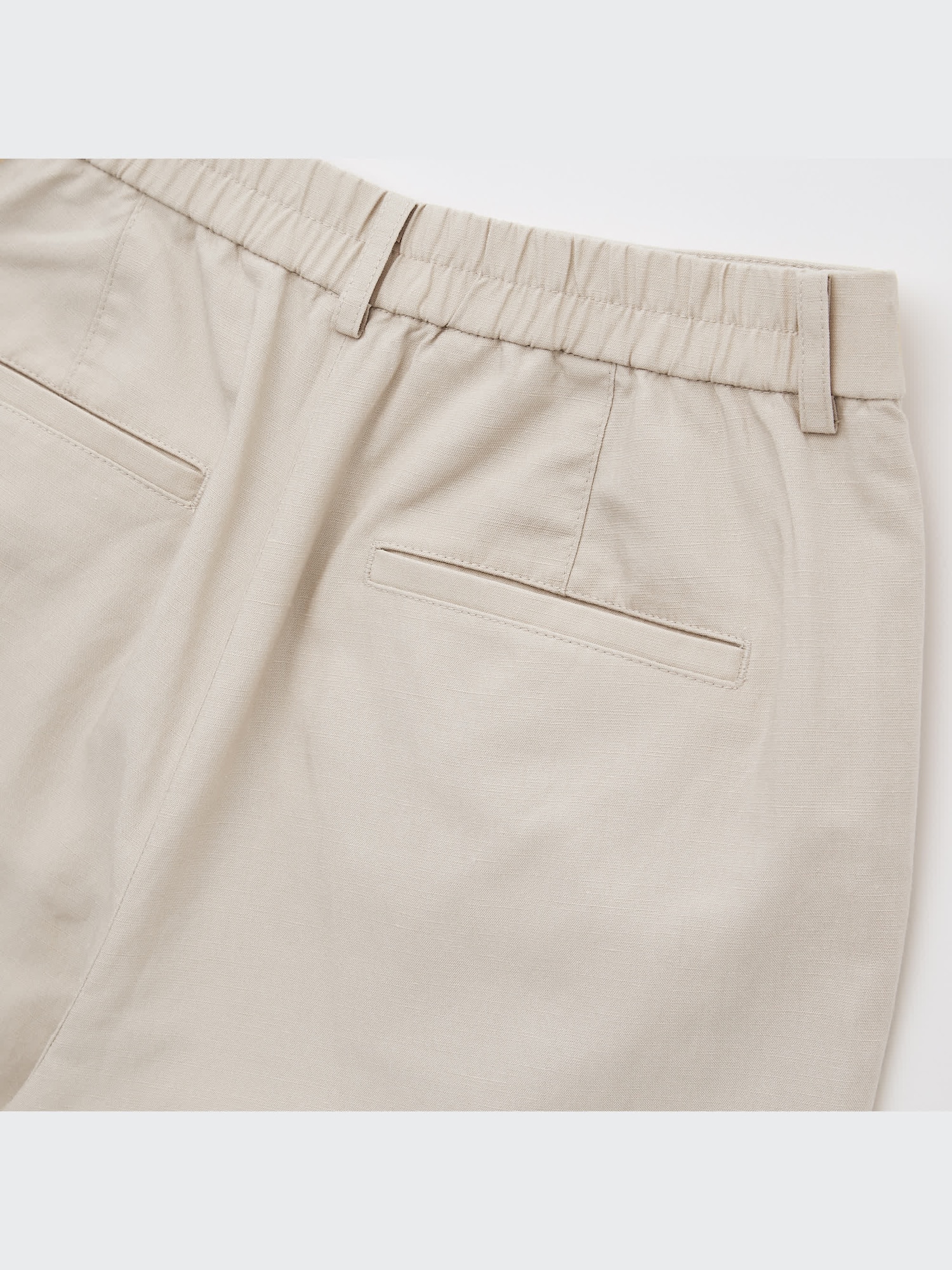Linen Blend Relaxed Straight Pants | UNIQLO US