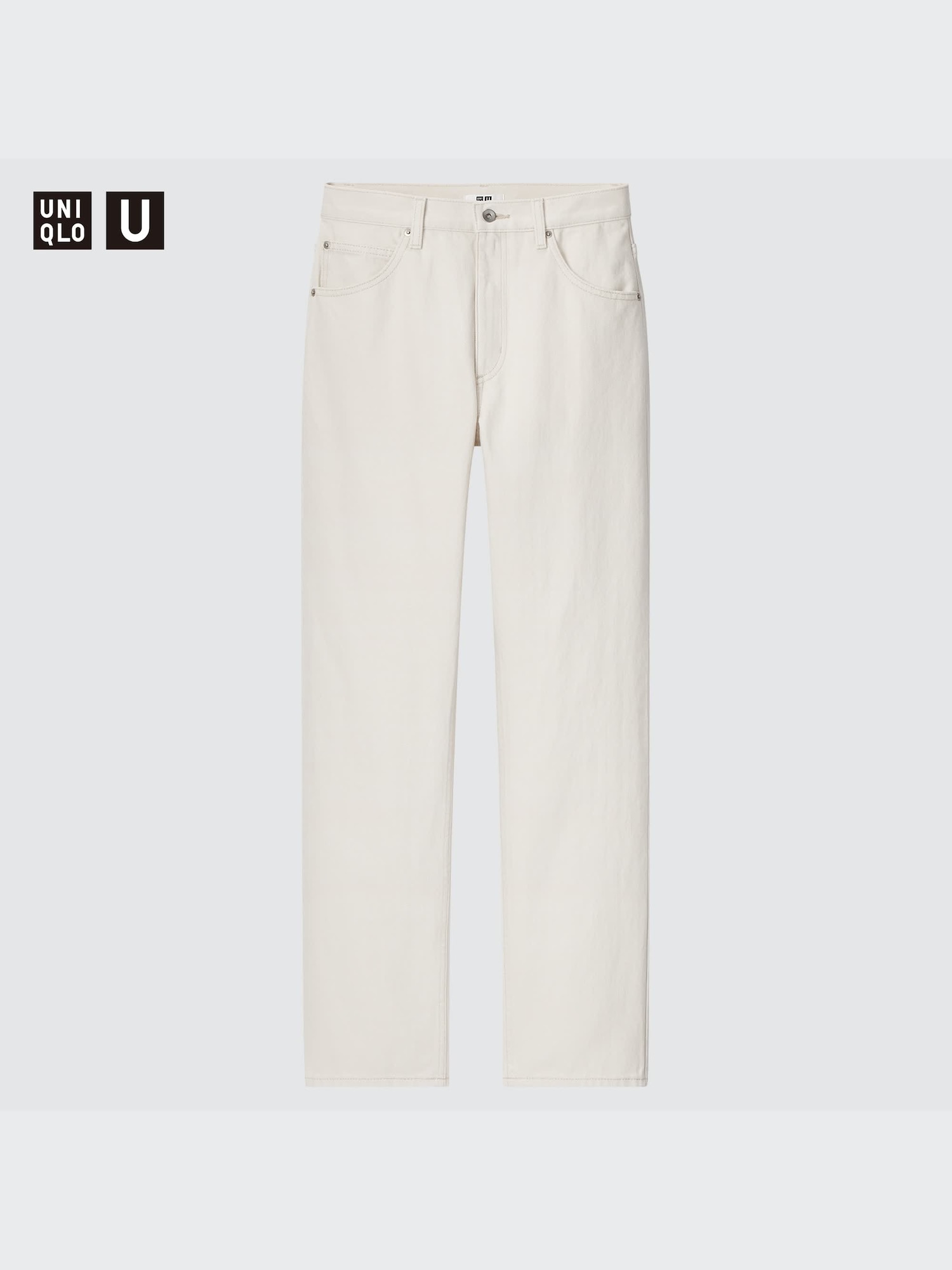 U Regular-Fit Straight Jeans