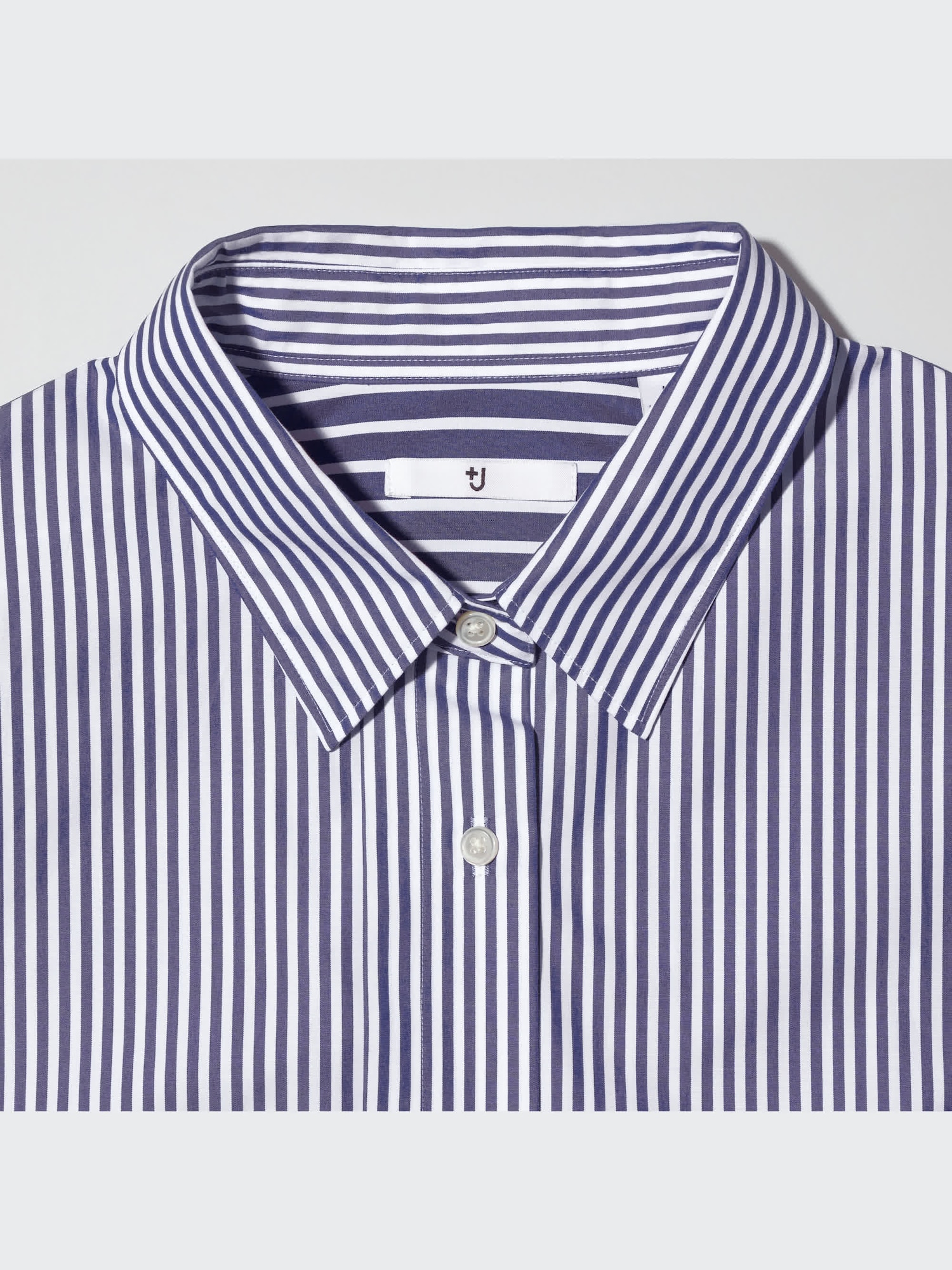 Supima® Cotton Oversized Striped Long-Sleeve Shirt | UNIQLO US