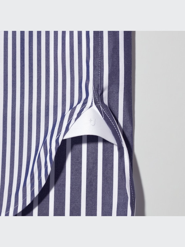 Supima® Cotton Oversized Striped Long-Sleeve Shirt