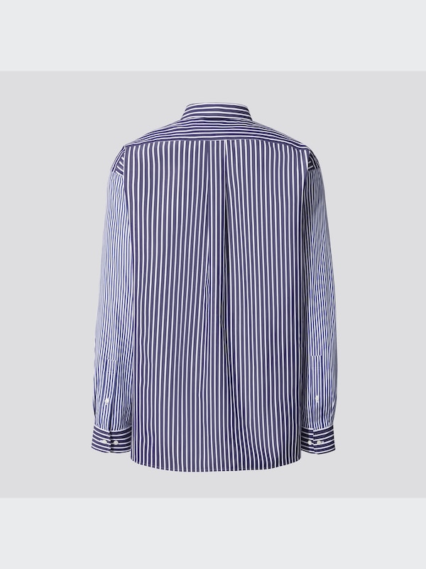 Supima® Cotton Oversized Long-Sleeve Shirt