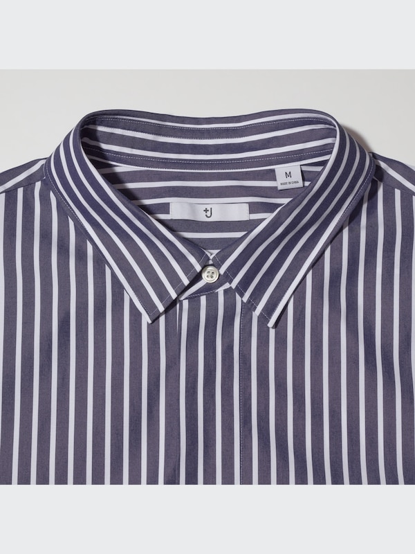 Supima® Cotton Oversized Long-Sleeve Shirt