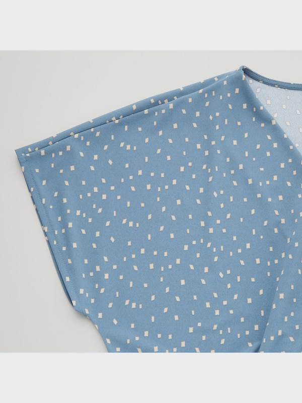 Crepe Jersey Short-Sleeve Romper