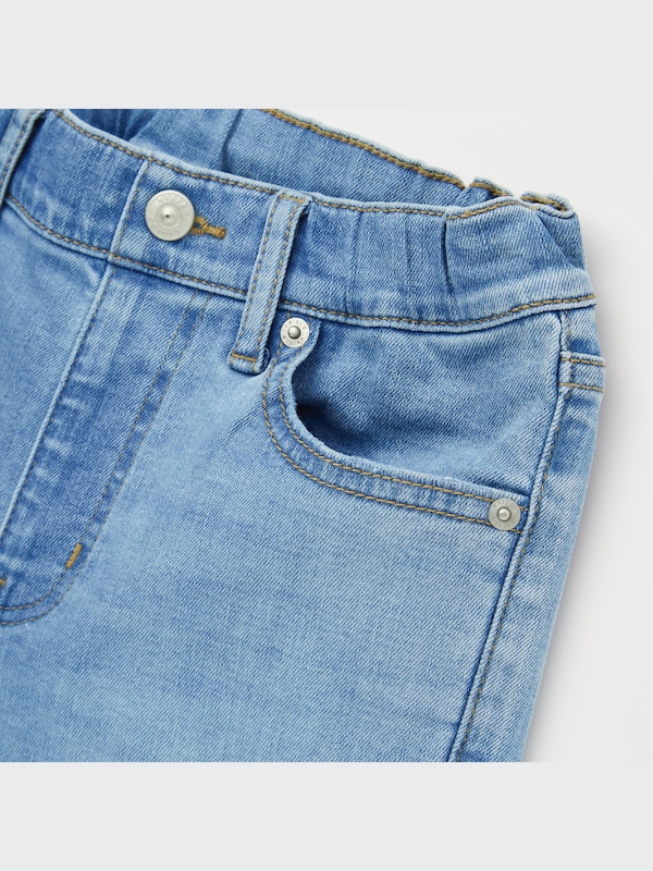 Ultra Stretch Denim Pull-On Slim-Fit Pants