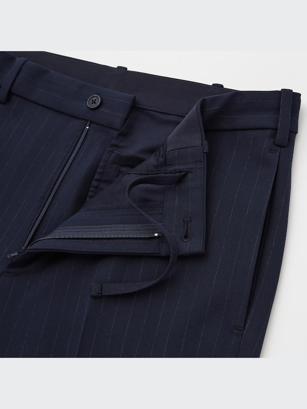 2-Way Stretch Striped Smart Pants