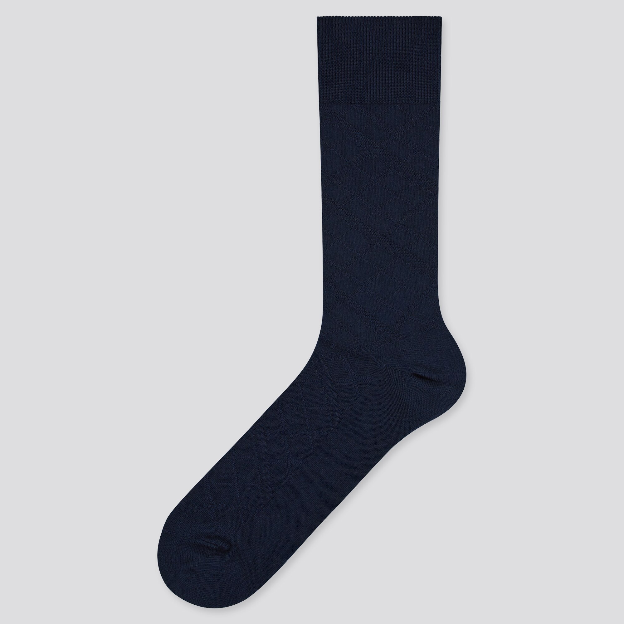 UNIQLO Supima® Cotton Diamond Links Socks StyleHint