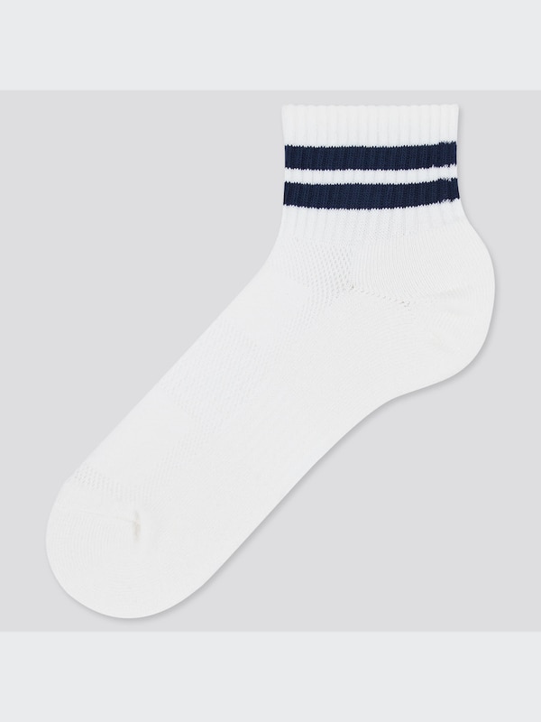 Pile Striped Half Socks