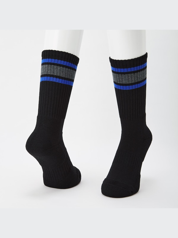 Pile Striped Socks