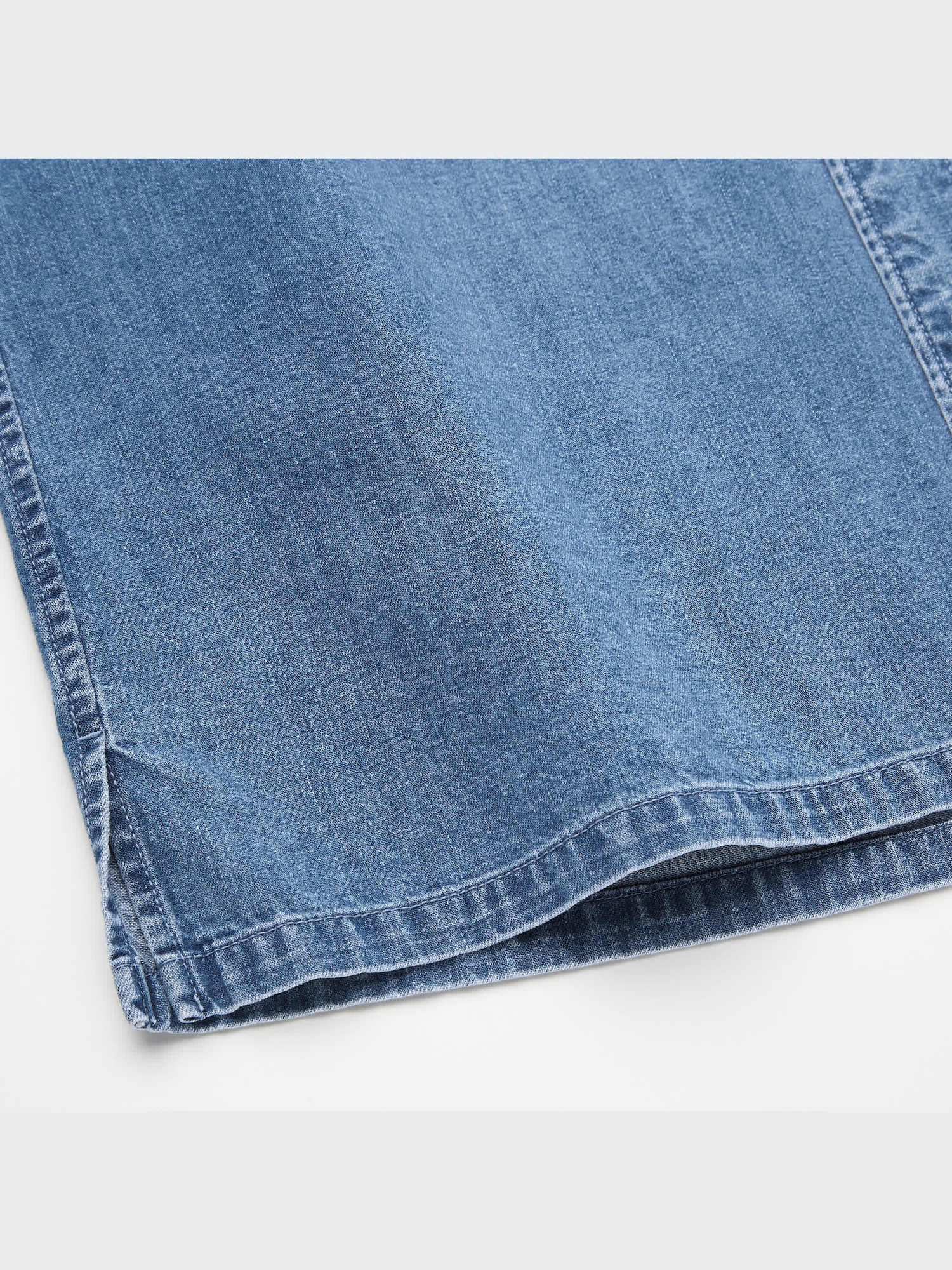 Denim Oversized Long-Sleeve Shirt | UNIQLO US