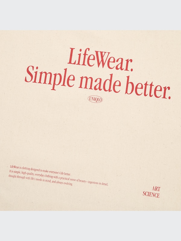 LifeWear Reusable Printed Tote Bag (Medium)