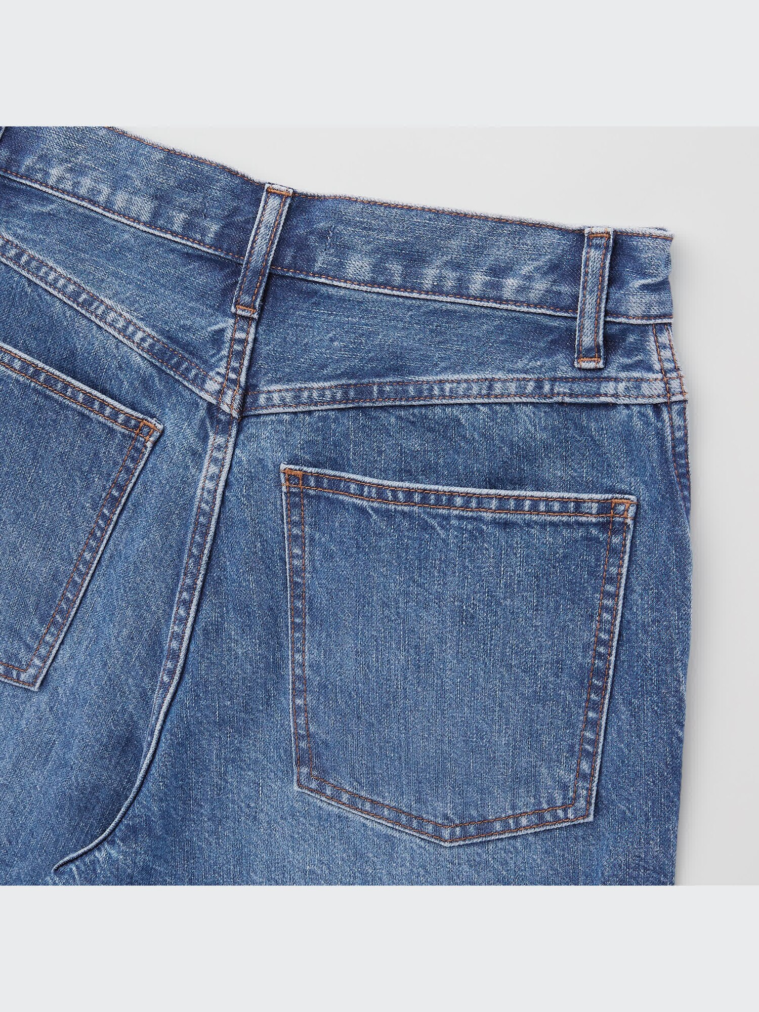 【U LAN】Slim fit summer denim short Foucome Women's Jean Shorts Low Rise Denim Shorts Trendy