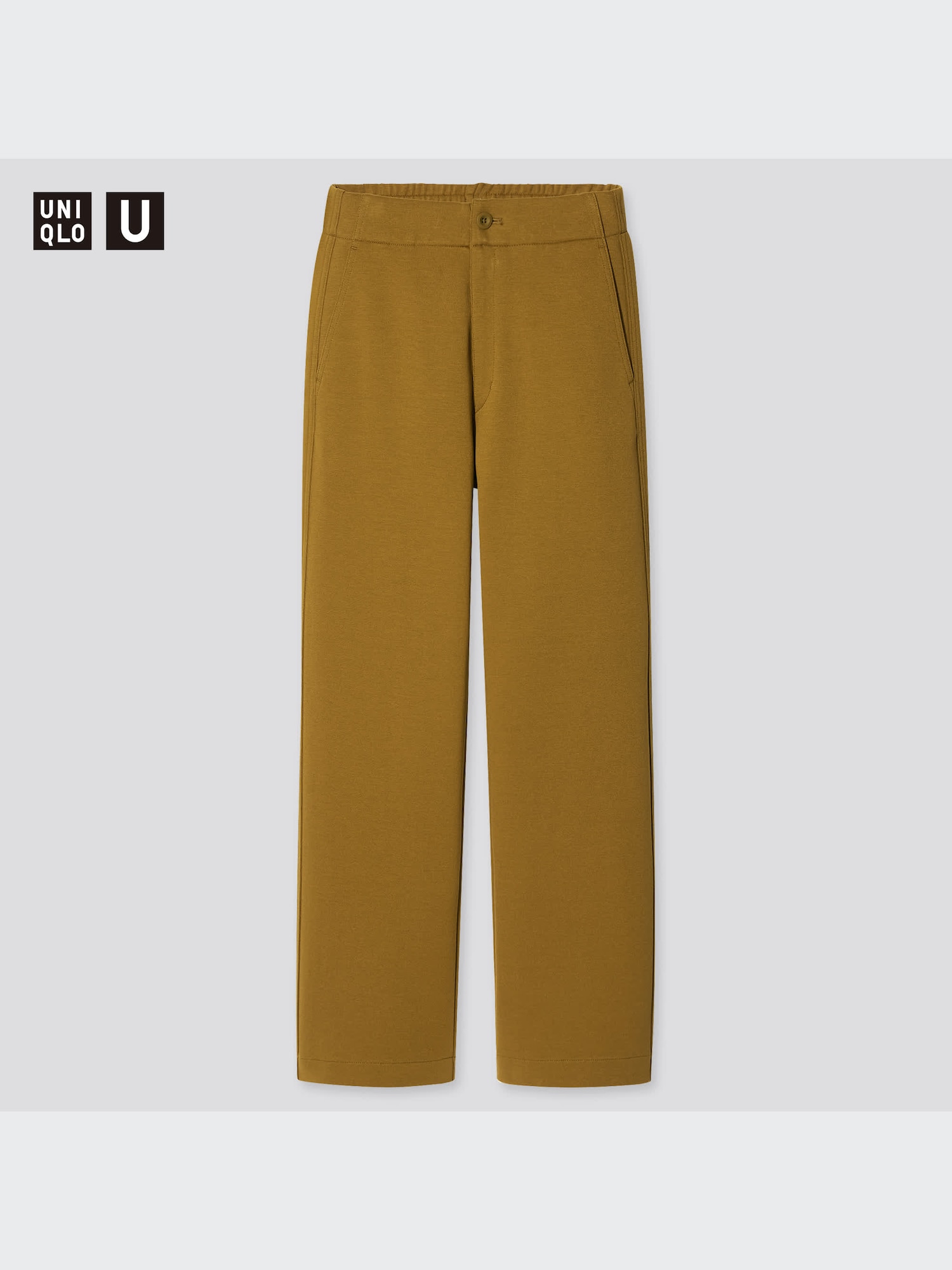 U Jersey Relaxed Straight Pants | UNIQLO US