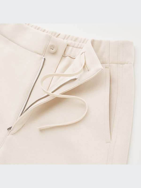 U Jersey Relaxed Straight Pants