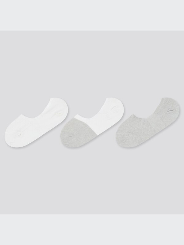 Linen Footsies (3 Pairs)