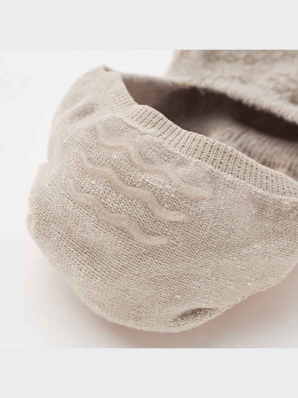 Linen Footsies (3 Pairs)