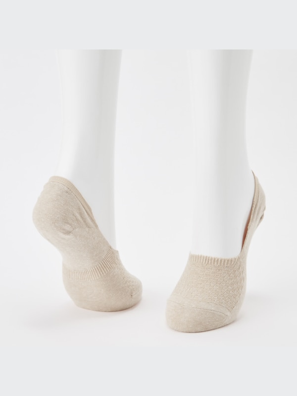 Linen Footsies (3 Pairs)