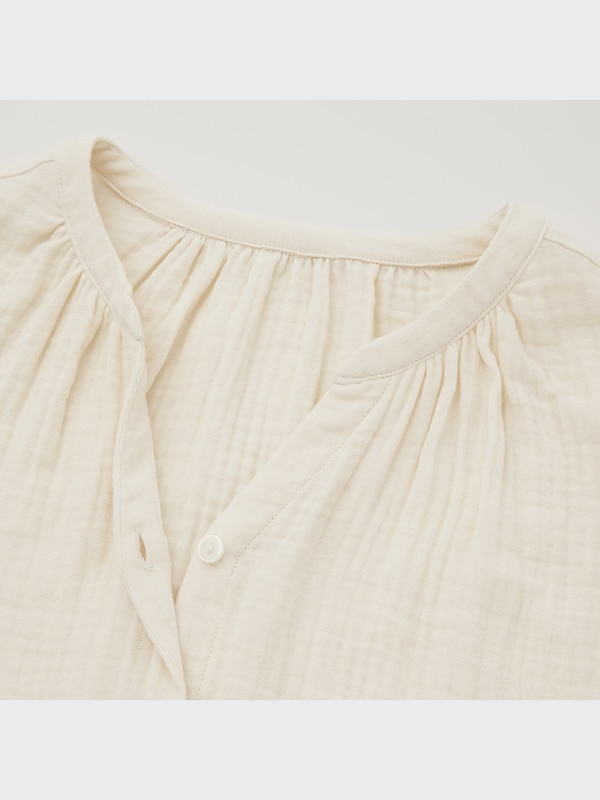 Double-Gauze Short-Sleeve Pajamas