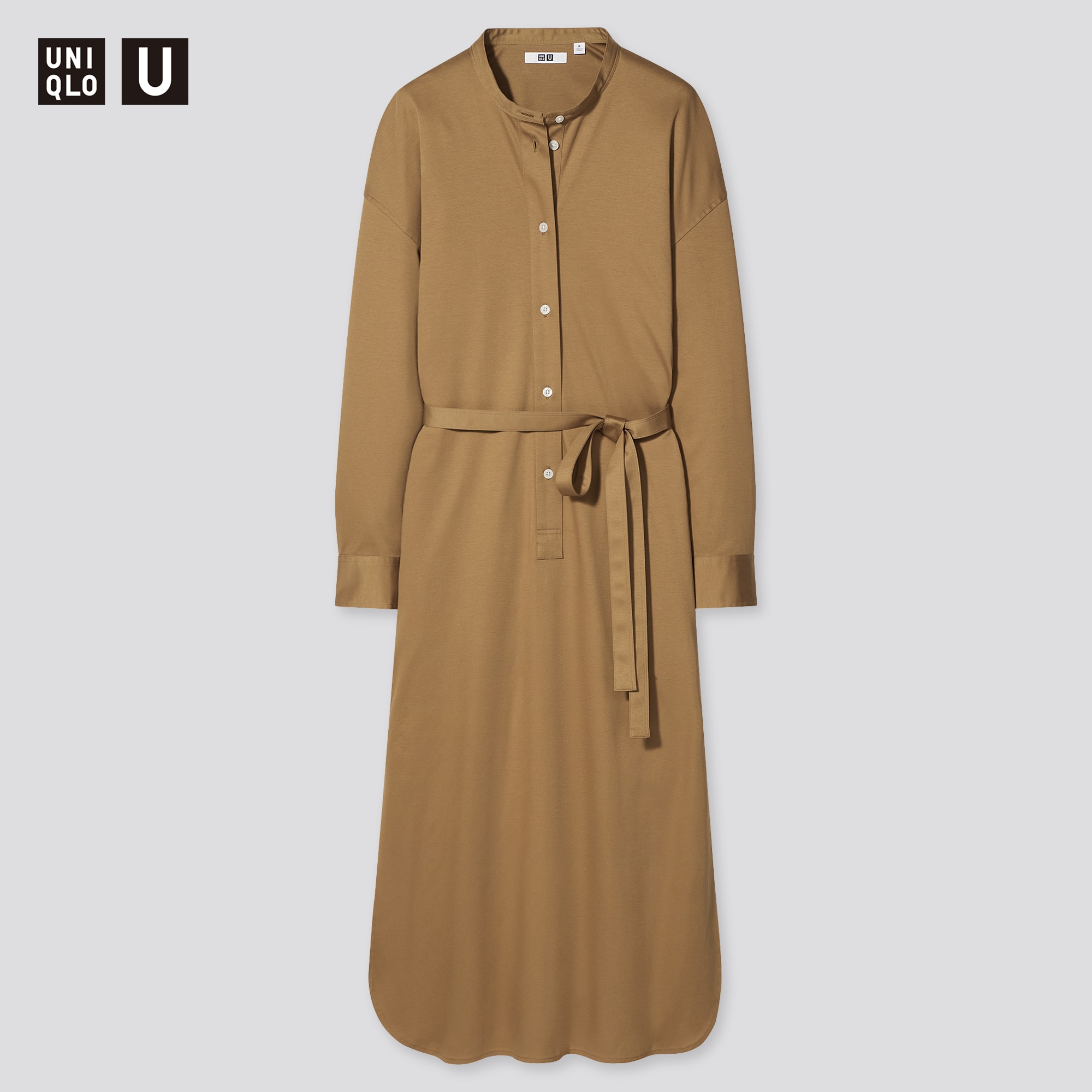 uniqlo mercerized cotton dress