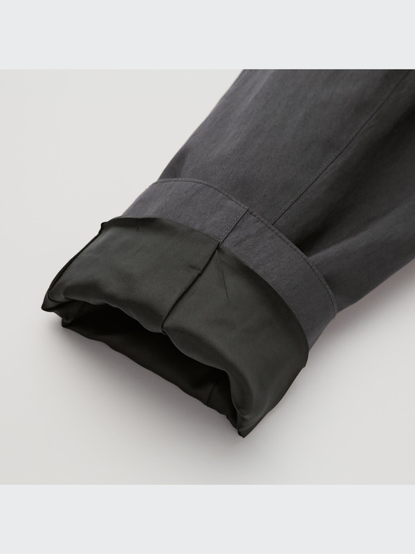 U Single-Breasted Trench Coat
