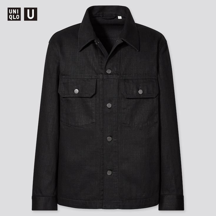 uniqlo jersey overshirt